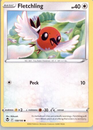 Fletchling SWSH12: Silver Tempest 150/195