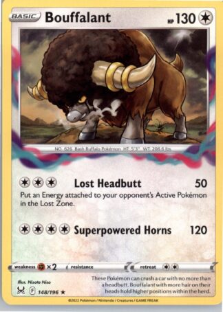 Bouffalant SWSH11: Lost Origin 148/196