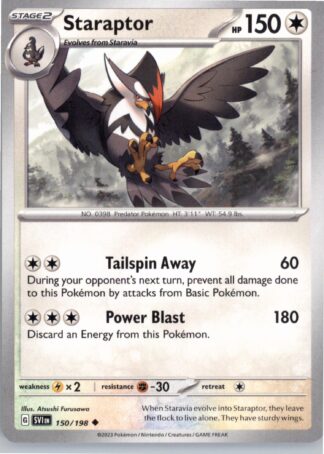 Staraptor SV01: Scarlet & Violet Base Set 150/198