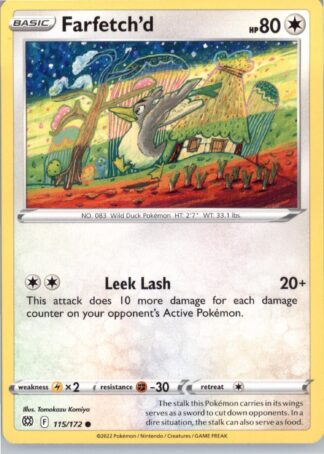 Farfetch'd SWSH09: Brilliant Stars 115/172