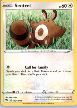 Sentret SWSH03: Darkness Ablaze 135/189