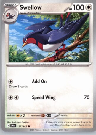 Swellow SV10: Destined Rivals 157/182