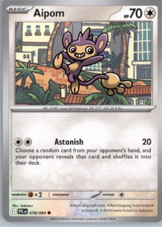 Aipom ME02: Phantasmal Flames 078/094