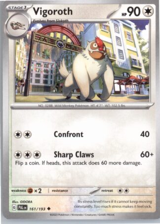 Vigoroth SV02: Paldea Evolved 161/193