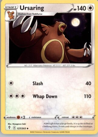 Ursaring SWSH07: Evolving Skies 127/203