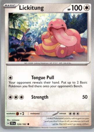 Lickitung SV05: Temporal Forces 124/162
