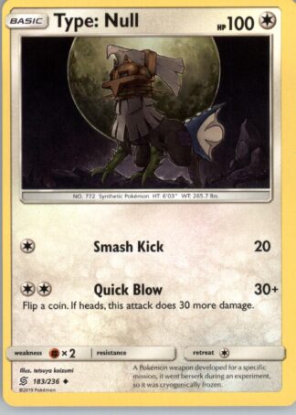 Type: Null SM - Unified Minds 183/236
