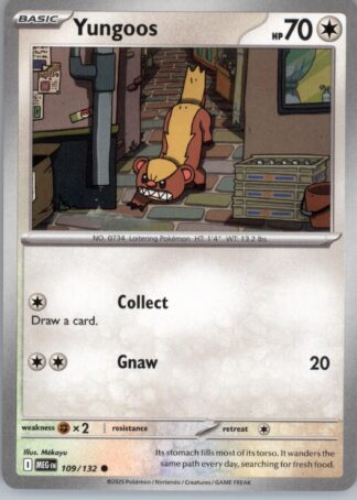 Yungoos ME01: Mega Evolution 109/132