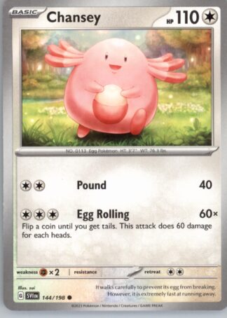 Chansey SV01: Scarlet & Violet Base Set 144/198