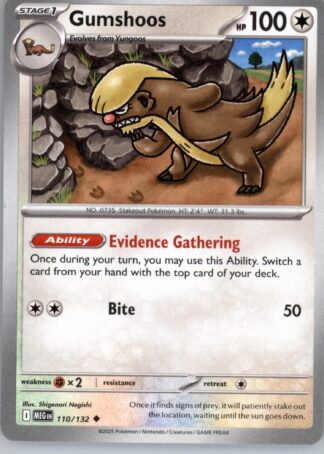 Gumshoos ME01: Mega Evolution 110/132