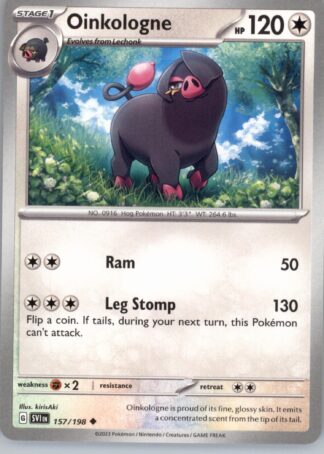 Oinkologne SV01: Scarlet & Violet Base Set 157/198