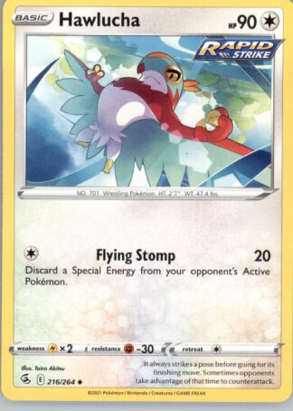 Hawlucha SWSH08: Fusion Strike 216/264