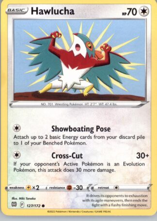 Hawlucha SWSH09: Brilliant Stars 127/172 (Normal)