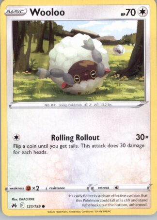 Wooloo SWSH: Crown Zenith 121/159