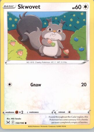 Skwovet SWSH11: Lost Origin 150/196