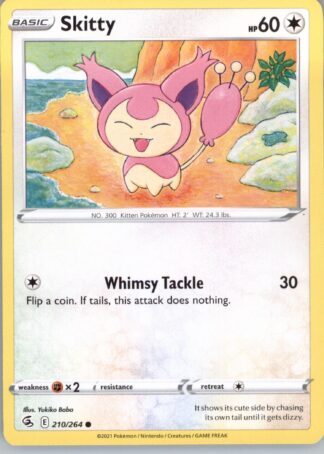 Skitty SWSH08: Fusion Strike 210/264