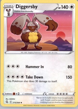 Diggersby SWSH08: Fusion Strike 215/264