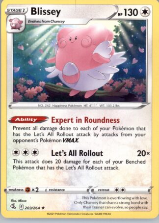 Blissey SWSH08: Fusion Strike 203/264