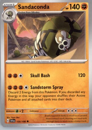 Sandaconda SV01: Scarlet & Violet Base Set 120/198