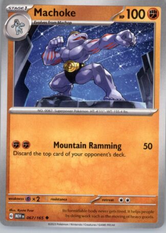 Machoke SV: Scarlet & Violet 151 067/165