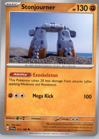 Stonjourner SV01: Scarlet & Violet Base Set 121/198