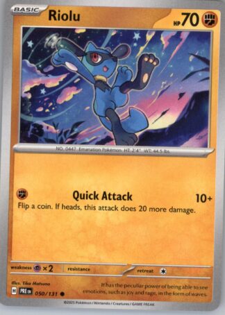 Riolu SV: Prismatic Evolutions 050/131