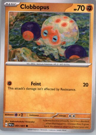 Clobbopus SV: Paldean Fates 051/091