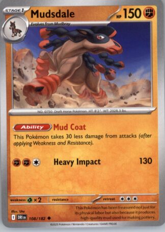 Mudsdale SV10: Destined Rivals 108/182