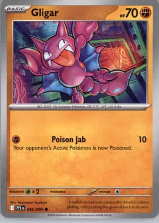 Gligar ME02: Phantasmal Flames 049/094