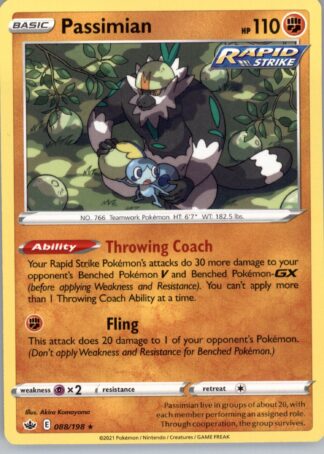 Passimian SWSH06: Chilling Reign 088/198