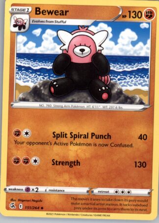 Bewear SWSH08: Fusion Strike 151/264