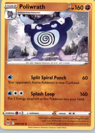 Poliwrath SWSH11: Lost Origin 085/196