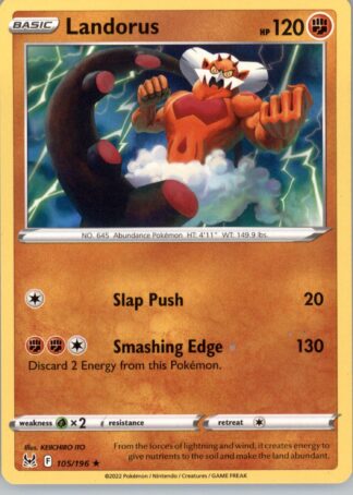 Landorus SWSH11: Lost Origin 105/196