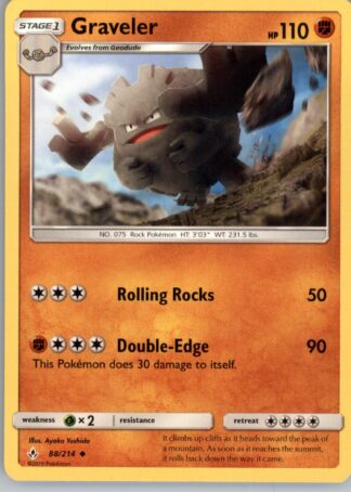 Graveler SM - Unbroken Bonds 88/214