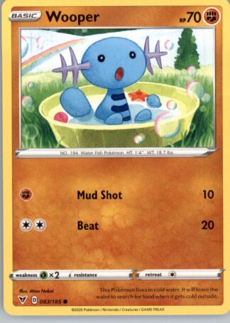 Wooper SWSH04: Vivid Voltage 083/185