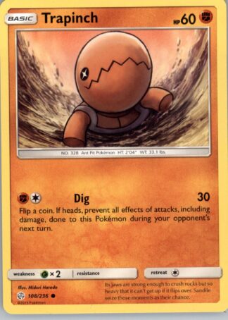 Trapinch SM - Cosmic Eclipse 108/236