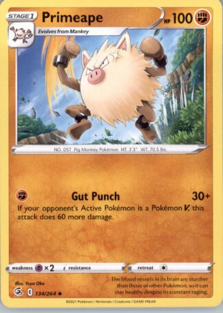 Primeape SWSH08: Fusion Strike 134/264