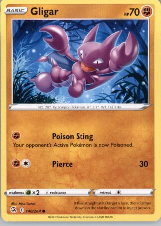 Gligar SWSH08: Fusion Strike 140/264