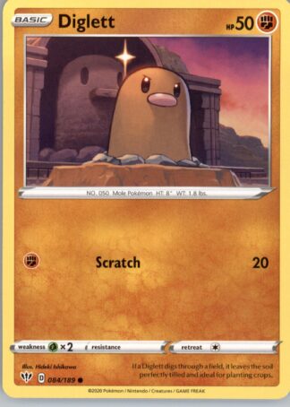 Diglett SWSH03: Darkness Ablaze 084/189