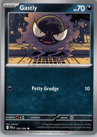 Gastly ME02: Phantasmal Flames 054/094