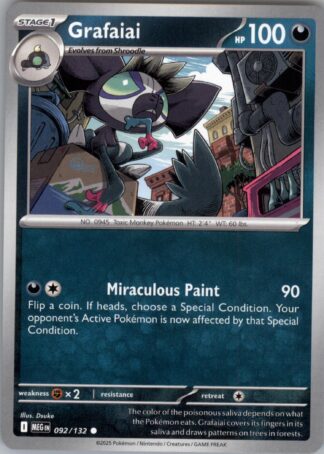 Grafaiai ME01: Mega Evolution 092/132 (Normal)