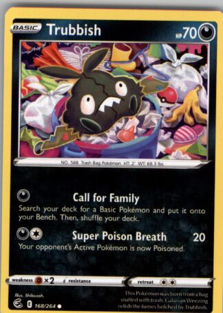 Trubbish SWSH08: Fusion Strike 168/264