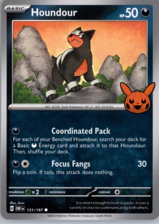 Houndour Trick or Trade BOOster Bundle 2024 131/197