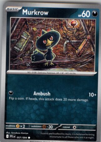 Murkrow ME02: Phantasmal Flames 057/094