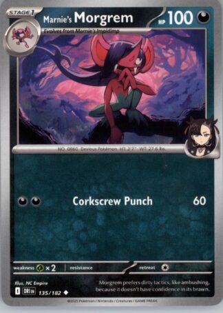 Marnie's Morgrem SV10: Destined Rivals 135/182