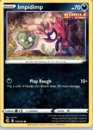 Impidimp SWSH08: Fusion Strike 176/264