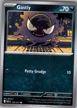 Gastly ME: Ascended Heroes 123/217
