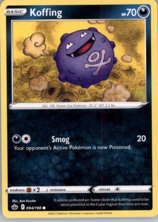 Koffing SWSH06: Chilling Reign 094/198