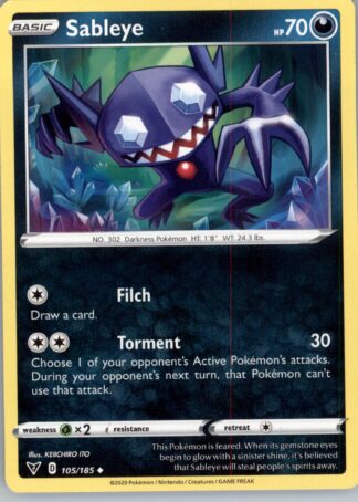 Sableye SWSH04: Vivid Voltage 105/185
