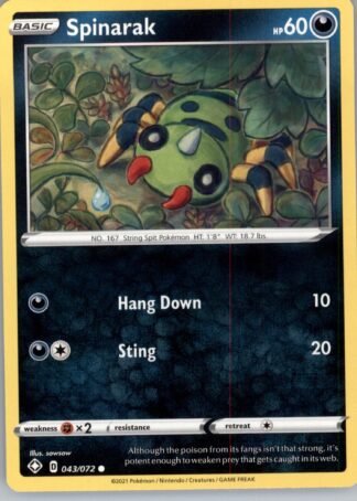 Spinarak Shining Fates 043/072